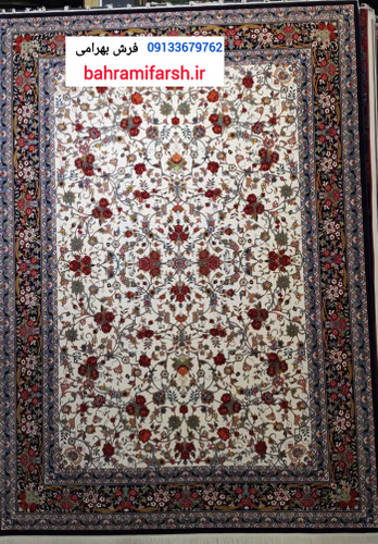 فرش ستاره کویر یزد گروه شاهکار ۷۰۰شانه تراکم 2550,جنس نخ خاب اکریلیک درالون المان ،دارای نشان استاندترد