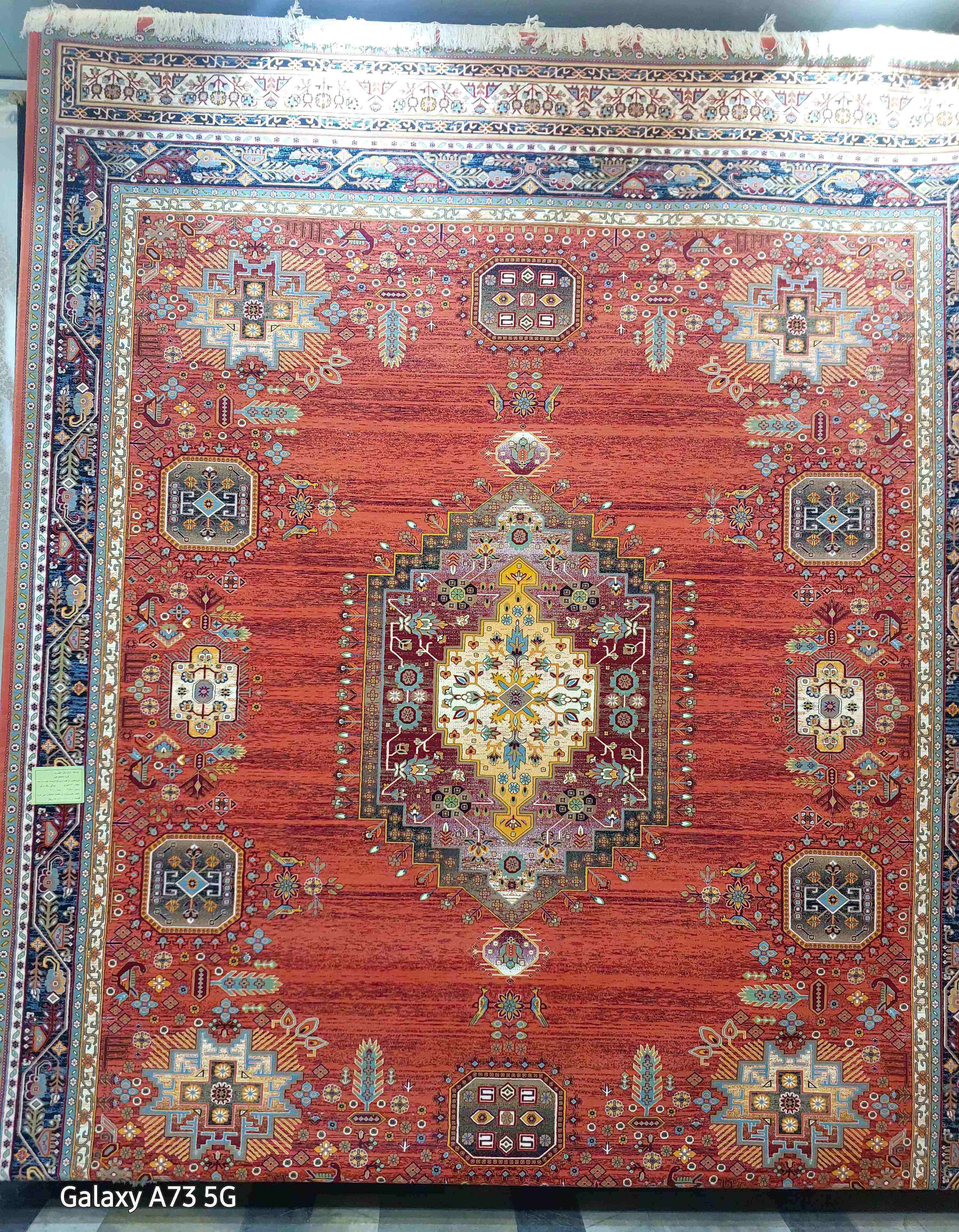 فرش 12 متری ستاره کویر یزد گروه شاهکار نوین